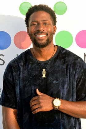 Derrick Henry beim Pre-Dinner von virtuellen Konzert von JNA in der Sugar Factory. Los Angeles, 05.04.2021