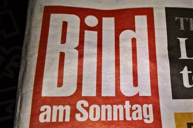 BILD am Sonntag, Kurzform BAMS, Sonntagszeitung, Axel Springer Verlag *** BILD am Sonntag, short form BAMS, Sunday newspaper, Axel Springer Verlag
