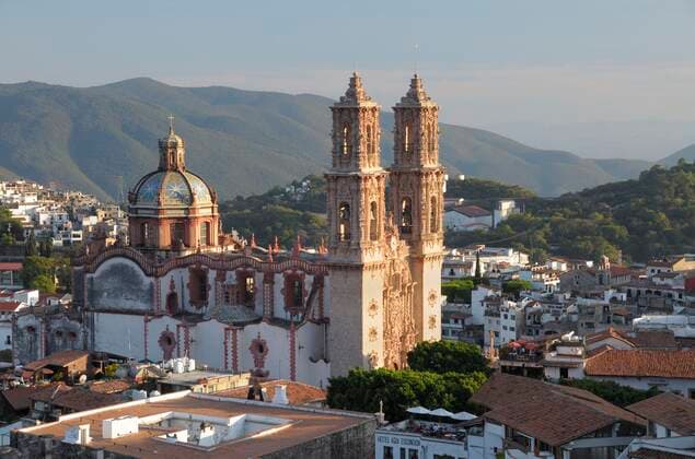 Kirche Iglesia de Santa Prisca, Taxco, alte Silberstadt unter Denkmalschutz, Mexiko, Mittelamerika Copyright: imageBROKER/D.xCrossland iblcda05355381.jpg