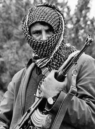 Al Fatah guerilla soldier in Jordan, January 20, 1969. Jordan x37x *** Al Fatah guerilla soldier in Jordan, January 20, 1969 Jordan x37x,  Copyright: xÅkexMalmström DN TTx JORDAN
