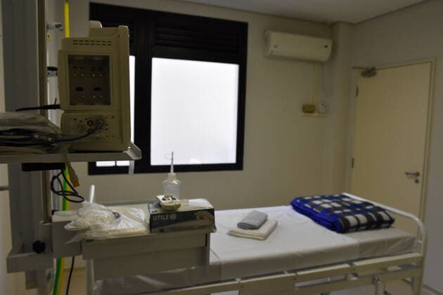 SÃO PAULO, SP - 13.04.2021: INAUGURAÇÃO HOSPITAL DE CAMPANHA SP - Inauguration of the Hospital de Campanha Santa Cecília, which will serve patients in Covid-19 (Coronavirus). This Tuesday, (13) in the center of the capital. In the picture the ICU of the Hospital x2053401x  RobertoxCasimiro