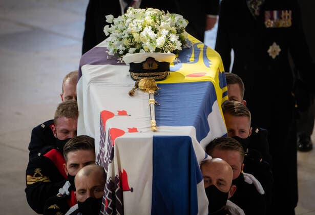 Bilder des Jahres 2021, News 04 April News Themen der Woche KW15 . 17 04 2021. Windsor, United Kingdom. Funeral of Prince Philip, Duke of Edinburgh, at Windsor Castle.  xPoolx xi-Imagesx IIM-22126-0079