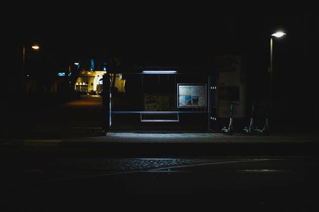 Ausgangssperre in Köln Köln, Innenstadt, 17.04.21-18.04.21: Bilddokumentation der Ausgangssperre von 21Uhr bis 5Uhr, leere geisterhafte Stimmung auf den Strassen.