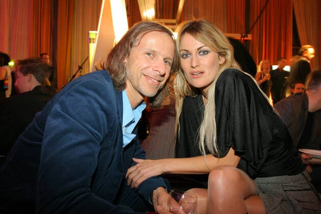Echo Verleihung 12.03.2006 Manager Fred Kogel + Freundin Melanie Tara bei der Verleihung der Echo-Awards, im Hotel Estrel, Sonnenallee 225, Berlin - 12.03.2006 -