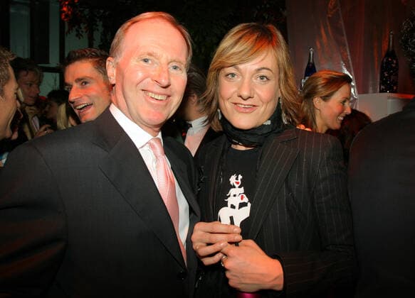 Echo Verleihung 12.03.2006 Manager Nicholas Louis Douglas Firth (CEO BMG Music Publishing) + Leonie Lorenzen, Musikmanagerin, bei der Verleihung der Echo-Awards, im Hotel Estrel, Sonnenallee 225, Berlin - 12.03.2006 -