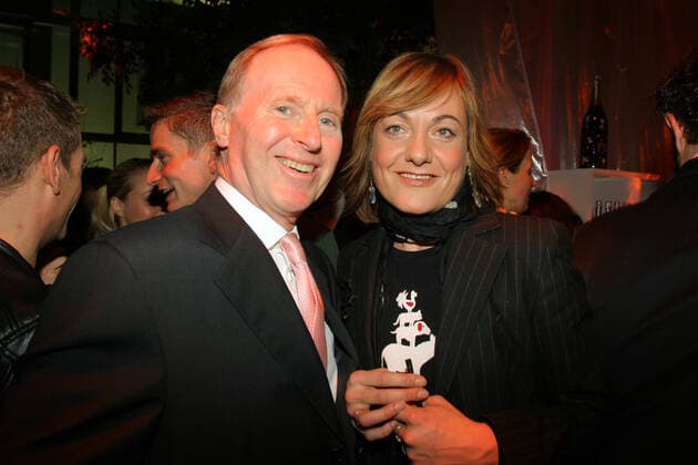 Echo Verleihung 12.03.2006 Manager Nicholas Louis Douglas Firth (CEO BMG Music Publishing) + Leonie Lorenzen, Musikmanagerin, bei der Verleihung der Echo-Awards, im Hotel Estrel, Sonnenallee 225, Berlin - 12.03.2006 -