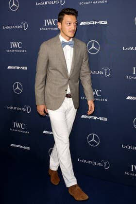 Mesut Oezil - 10th Laureus Media Award in Berlin, Germany on 12.11.2014 Copyright: xJamesxColdreyx