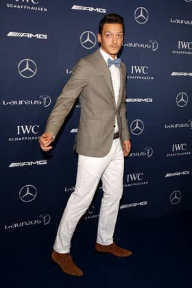 Mesut Oezil - 10th Laureus Media Award in Berlin, Germany on 12.11.2014 Copyright: xJamesxColdreyx