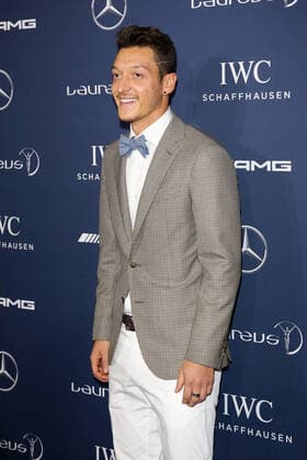 Mesut Oezil - 10th Laureus Media Award in Berlin, Germany on 12.11.2014 Copyright: xJamesxColdreyx