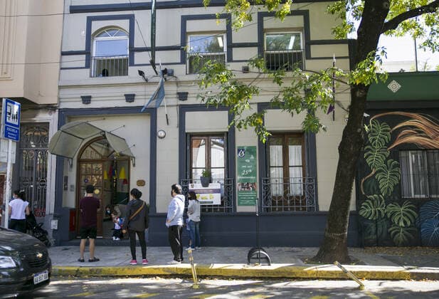 March 19, 2021, Buenos Aires, Buenos Aires, Argentina: The Argentine Government closes schools to combat covid-19 in Buenos Aires.President Alberto FernoÂ¡ndez declares a night curfew. Police forces will control compliance with the measures and the Army will provide health care.From 8:00 p.m. to 6:00 a.m. it will not be possible to circulate on the streets of Buenos Aires and its metropolitan area. Schools in Argentina s most densely populated region will be closed for two weeks starting Monday. Nor may recreational, educational or religious activities be carried out in closed spaces. These are some of the main measures announced this Wednesday by the Argentine president, Alberto FernoÂ¡ndez, to stop the rapid escalation of positive cases - ZUMAc230 20210319_znp_c230_004 Copyright: xVirginiaxChailex