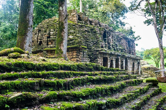 Archaeological Maya site of Yaxchilan in the jungle of Chiapas, Mexico, North America Copyright: MichaelxRunkel 1184-5569