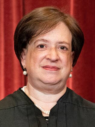 Associate Justice of the Supreme Court Elena Kagan stands during a group photo of the Justices at the Supreme Court in Washington, DC on April 23, 2021. Copyright: xPoolxviaxCNPx MediaPunchx