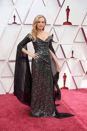 Marlee Matlin arrives on the red carpet of The 93rd OscarsÂ® at Union Station in Los Angeles, CA on Sunday, April 25, 2021. Los Angeles CA USA  Copyright: xMattxPetitx 34135092THA