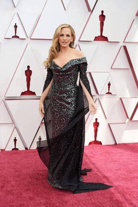 Marlee Matlin arrives on the red carpet of The 93rd OscarsÂ® at Union Station in Los Angeles, CA on Sunday, April 25, 2021. Los Angeles CA USA  Copyright: xMattxPetitx 34135091THA