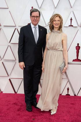 David Rubin and Dawn Hudson arrive on the red carpet of The 93rd OscarsÂ® at Union Station in Los Angeles, CA on Sunday, April 25, 2021. Los Angeles CA USA  Copyright: xMattxPetitx 34135184THA