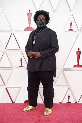 Questlove arrives on the red carpet of The 93rd OscarsÂ® at Union Station in Los Angeles, CA on Sunday, April 25, 2021. Los Angeles CA USA  Copyright: xMattxPetitx 34135217THA