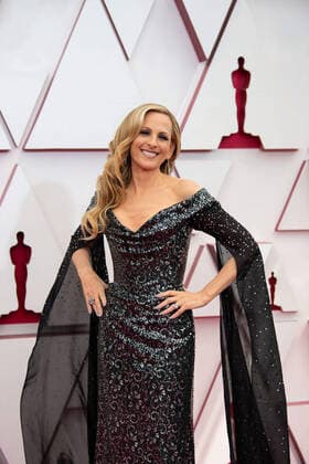 Marlee Matlin arrives on the red carpet of The 93rd OscarsÂ® at Union Station in Los Angeles, CA on Sunday, April 25, 2021. Los Angeles CA USA  Copyright: xMattxPetitx 34135231THA