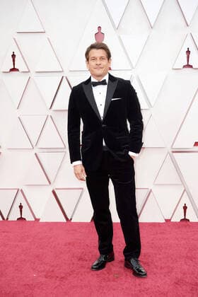 OscarÂ® nominee Mark Ricker arrives on the red carpet of The 93rd OscarsÂ® at Union Station in Los Angeles, CA on Sunday, April 25, 2021. Los Angeles CA USA  Copyright: xMattxPetitx 34135285THA
