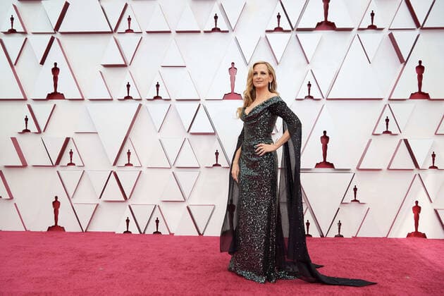 April 25, 2021, Los Angeles, California, USA: MARLEE MATLIN arrives on the red carpet of The 93rd Oscars at Union Station. Los Angeles USA  - ZUMA 20210425_mda_z03_150 Copyright: xMattxPetitx