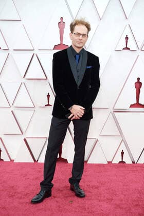 OscarÂ® nominee Skye Fitzgerald arrives on the red carpet of The 93rd OscarsÂ® at Union Station in Los Angeles, CA on Sunday, April 25, 2021. Los Angeles CA USA  Copyright: xMattxPetitx 34135494THA