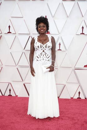 OscarÂ® nominee Viola Davis on the red carpet of The 93rd OscarsÂ® at Union Station in Los Angeles, CA on Sunday, April 25, 2021. Los Angeles CA USA  Copyright: xMattxPetitx 34135506THA