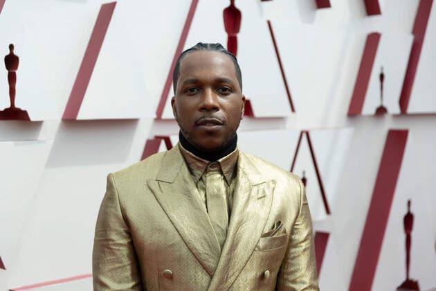 OscarÂ® nominee Leslie Odom, Jr. arrives on the red carpet of The 93rd OscarsÂ® at Union Station in Los Angeles, CA on Sunday, April 25, 2021. Los Angeles CA USA  Copyright: xMattxSaylesx 34135573THA