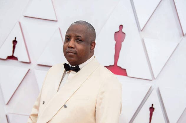 OscarÂ® nominee Kemp Powers arrives on the red carpet of The 93rd OscarsÂ® at Union Station in Los Angeles, CA on Sunday, April 25, 2021. Los Angeles CA USA  Copyright: xMattxPetitx 34135582THA