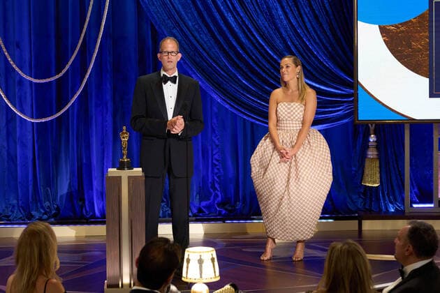 Pete Docter and Dana Murray accept the Oscars for Animated Feature Film during the live ABC Telecast of The 93rd Oscars at Union Station in Los Angeles, CA on Sunday, April 25, 2021. Los Angeles CA USA  Copyright: xToddxWawrychukx 34135968THA