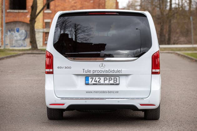 23.04.2021, Tallinn Mercedes-Benz EQV test drive. Photo Tairo Lutter, Postimees Tallinn Harjumaa Estonia 1TL23APR21A12  Copyright: xTairoxLutterx Mercedes-Benz EQV
