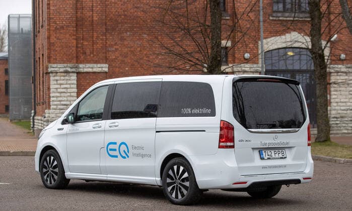 23.04.2021, Tallinn Mercedes-Benz EQV test drive. Photo Tairo Lutter, Postimees Tallinn Harjumaa Estonia 1TL23APR21A23  Copyright: xTairoxLutterx Mercedes-Benz EQV