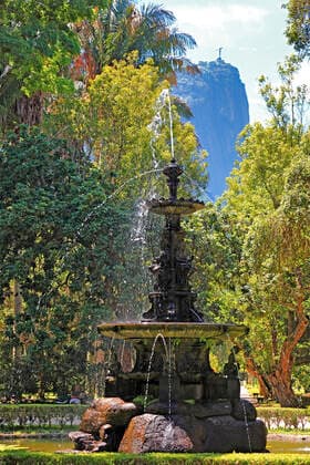 Im Botanischen Garten von Rio de Janeiro, Brasilien