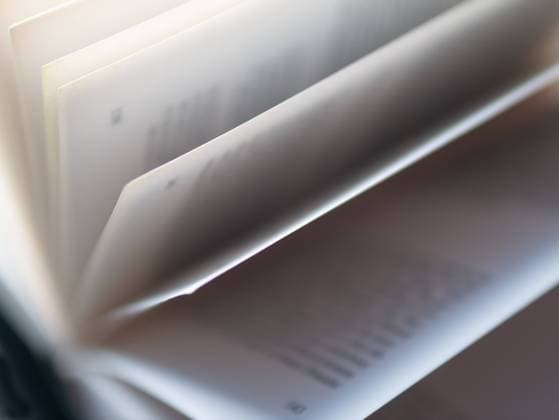 Offenes Buch mit wenig Schärfentiefe. Symbolbild für Demenz *** Open book with little depth of field Symbolic image for dementia 1028901449