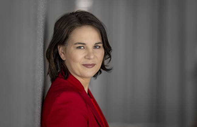 Annalena Baerbock, Bundesvorsitzende Buendnis 90 die Gruenen und Kanzlerkandidatin. Berlin, 26.04.2021 Berlin Deutschland