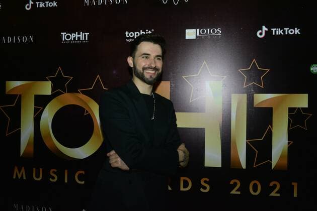 IX Top Hit Music Awards Russia 2021 ceremony at Madison Restaurant & Club. Moscow, April 19, 2021. on the picture: Maxim Zavidia photo: Pavel Kashaev PavelxKashaev