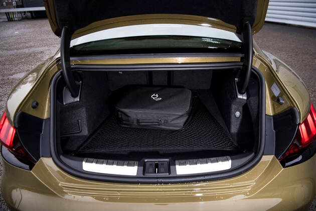 Electric car Audi RS E-tron GT, interior, trunk, luggage compartment SÖDERTÄLJE SVERIGE x10050x *** Electric car Audi RS E tron GT, interior, trunk, luggage compartment SÖDERTÄLJE SVERIGE x10050x,  Copyright: xPontusxLundahl TTx AUDI RS E-TRON GT