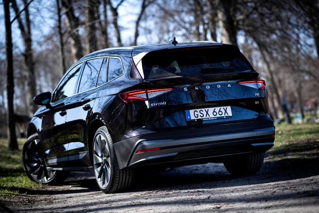 Skoda Enyaq iV 80 car STOCKHOLM SWEDEN x10050x *** Skoda Enyaq iV 80 car STOCKHOLM SWEDEN x10050x,  Copyright: xPontusxLundahl TTx SKODA ENYAQ IV 80