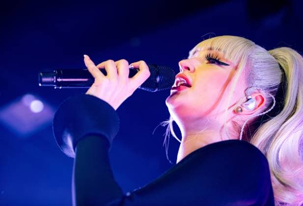 Kim Petras live in Copenhagen, Denmark Copenhagen, Denmark. 27th, January 2020. The German singer and songwriter Kim Petras performs a live concert at VEGA in Copenhagen. Copenhagen Denmark  Copyright: xGonzalesxPhoto NikolajxBransholmx