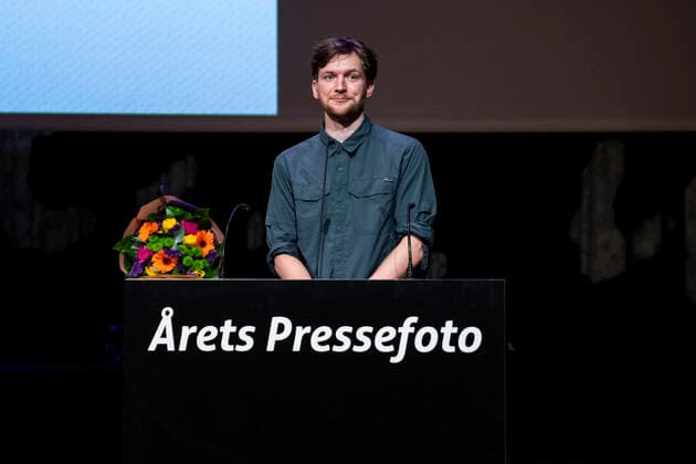 Anders Merrald vinder for AArets korte indslag tv web. Vinderne af AArets Pressefoto offentliggoeres Prisoverraekkelsen finder sted i Den Sorte Diamant i Koebenhavn fredag den 7. maj 2021. , Denmark Copyright: MartinxSylvestx cop102 spdk20210507-160539-L
