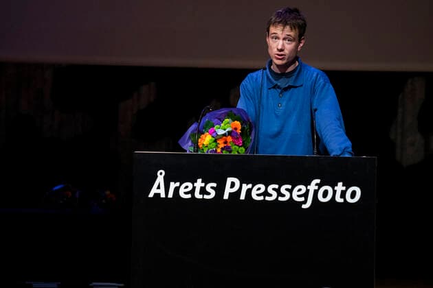 Jonas Skovbjerg Fogh vinder for AArets visuelle indslag tv web. Vinderne af AArets Pressefoto offentliggoeres Prisoverraekkelsen finder sted i Den Sorte Diamant i Koebenhavn fredag den 7. maj 2021. , Denmark Copyright: MartinxSylvestx cop102 spdk20210507-160558-L