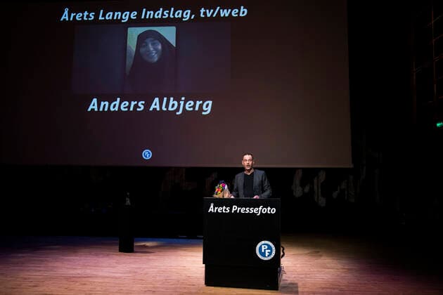 Anders Albjerg vinder for AArets lange indslag tv web. Vinderne af AArets Pressefoto offentliggoeres Prisoverraekkelsen finder sted i Den Sorte Diamant i Koebenhavn fredag den 7. maj 2021. , Denmark Copyright: MartinxSylvestx cop102 spdk20210507-160638-L
