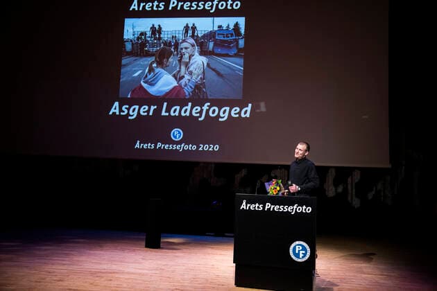 Asger Ladefoged vinder for AArets pressefoto. Vinderne af AArets Pressefoto offentliggoeres Prisoverraekkelsen finder sted i Den Sorte Diamant i Koebenhavn fredag den 7. maj 2021. , Denmark Copyright: MartinxSylvestx cop102 spdk20210507-160811-L