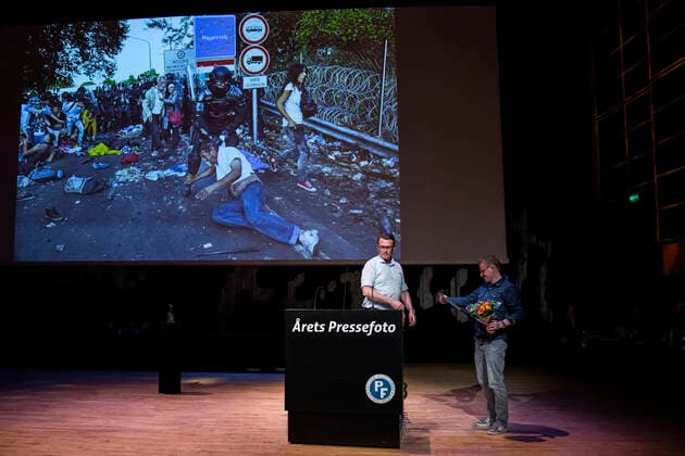 Jacob Erhban vinder prisen AArets Long Term Project. Vinderne af AArets Pressefoto offentliggoeres Prisoverraekkelsen finder sted i Den Sorte Diamant i Koebenhavn fredag den 7. maj 2021. , Denmark Copyright: MartinxSylvestx cop102 spdk20210507-170039-L