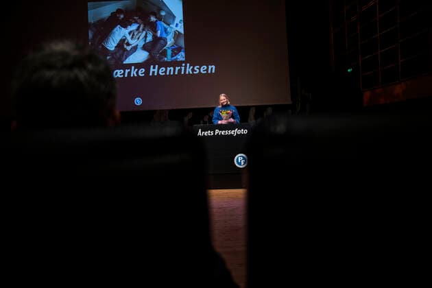 Emilie Laerke Henriksen vinder prisen AArets Danske Hverdagsbillede. Vinderne af AArets Pressefoto offentliggoeres Prisoverraekkelsen finder sted i Den Sorte Diamant i Koebenhavn fredag den 7. maj 2021. , Denmark Copyright: MartinxSylvestx cop102 spdk20210507-170143-L
