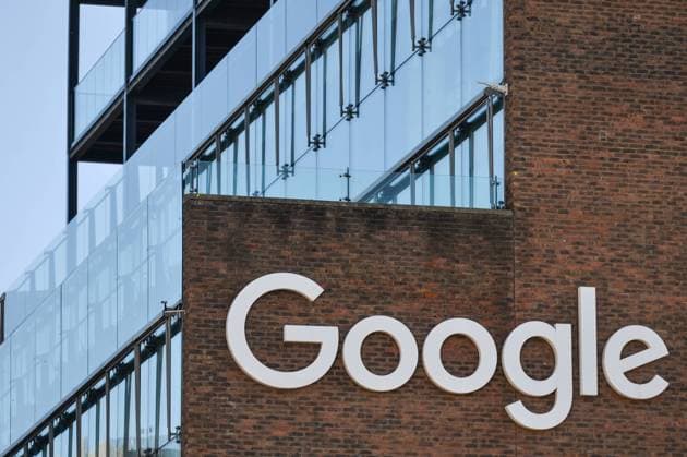 Daily Life In Dublin During COVID-19 Lockdown A view of Google logo on the Google building GRCQ1 in Dublin s Grand Canal area. On Tuesday, 11 May 2021, in Dublin, Ireland. Dublin Ireland widak-dailydub210511_npRXW  Copyright: xArturxWidakx