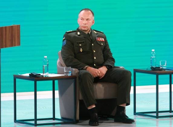 KYIV, UKRAINE - MAY 12, 2021 - Commander of the Army of the Armed Forces of Ukraine Lt Gen Oleksandr Syrskyi attends the European Army in the Fight session on Day Two at the Ukraine 30. National Security Forum in Kyiv, capital of Ukraine. Ukraine 30. National Security Forum in Kyiv  Copyright: xVolodymyrxTarasovx