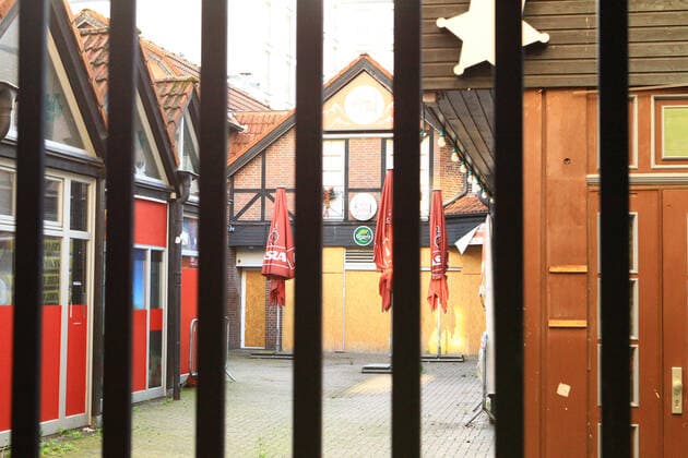 Während des Lockdowns geschlossener Club in der Straße Große Freiheit auf St. Pauli. St. Pauli Hamburg