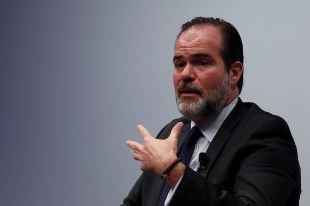 (L to R) President of the Inter-American Development Bank, Mauricio Claver-Carone, takes part in the round table Believe and Create Ibero-America. Ideas for the debate during the 4th Ibero-American CEAPI Congress held in Madrid, Spain, 17 May 2025. 4th Ibero-American CEAPI Congress !ACHTUNG: NUR REDAKTIONELLE NUTZUNG!  Copyright: xMariscalx GRAF9198 20210517-637568451099425586