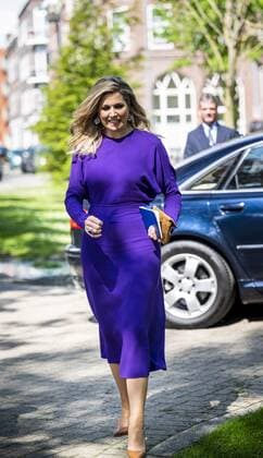 Dutch Queen Maxima opens a Music Playground at the AS Talma School in Rotterdam, The Netherlands, 20 May 2021. The queen is honorary chairman of Meer Muziek in de Klas, a foundation dedicated to structural music education. ANP POOL FRANK VAN BEEK Copyright: xHollandsexHoogtex xxANPx x431596390x