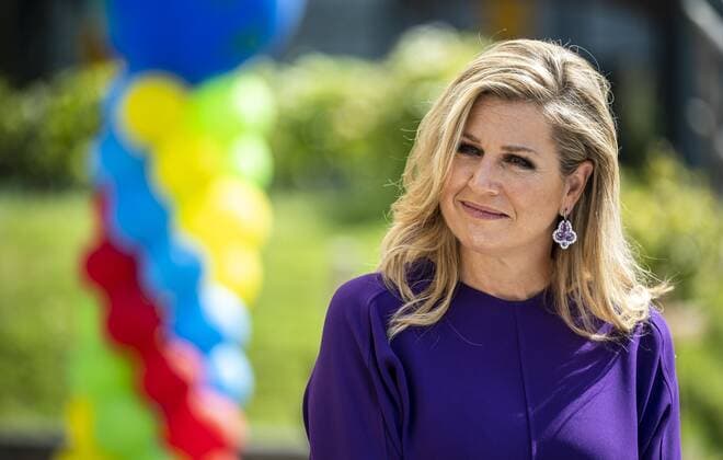 ROTTERDAM - Queen Maxima opens a Music Playground at the AS Talma School. The queen is honorary chairman of Meer Muziek in de Klas, a foundation dedicated to structural music education. ANP ROYAL IMAGES POOL FRANK VAN BEEK Copyright: xHollandsexHoogtex xxANPx x431596430x