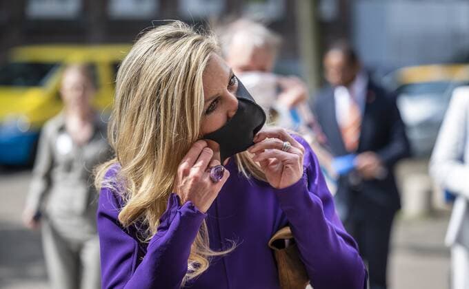 ROTTERDAM - Queen Maxima opens a Music Playground at the AS Talma School. The queen is honorary chairman of Meer Muziek in de Klas, a foundation dedicated to structural music education. ANP ROYAL IMAGES POOL FRANK VAN BEEK Copyright: xHollandsexHoogtex xxANPx x431596441x